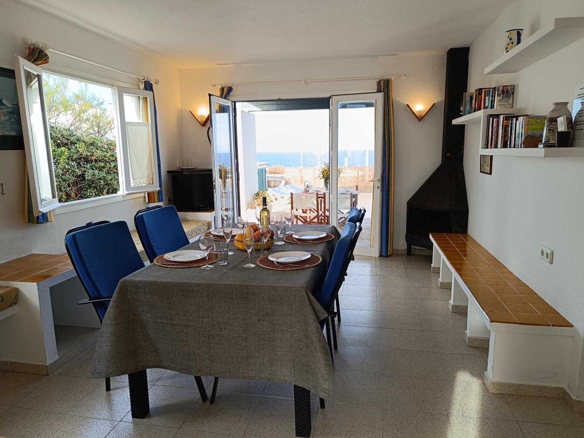 Villa Victor - Primera Linea Mar, Vista A Puesta De Sol Cala'N Blanes  Eksteriør billede